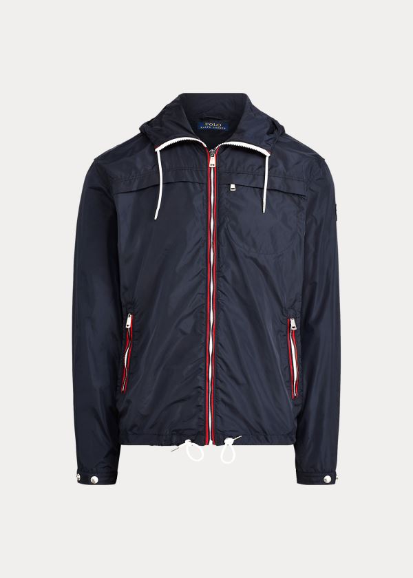 Chaquetas Polo Ralph Lauren Hombre Azul Marino - Packable Hooded - ZJDEX7485